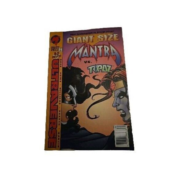 Giant Size Mantra is Topaz Malibu Comics July 1994 39 Pages Comic Book Vintage - Picture 1 of 6